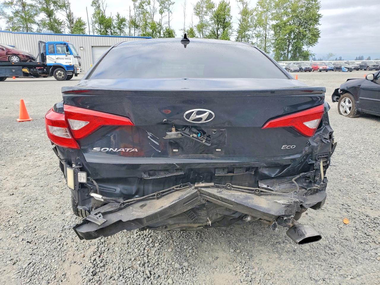 2015 Hyundai Sonata Eco Black vin: 5NPE24AA3FH111071