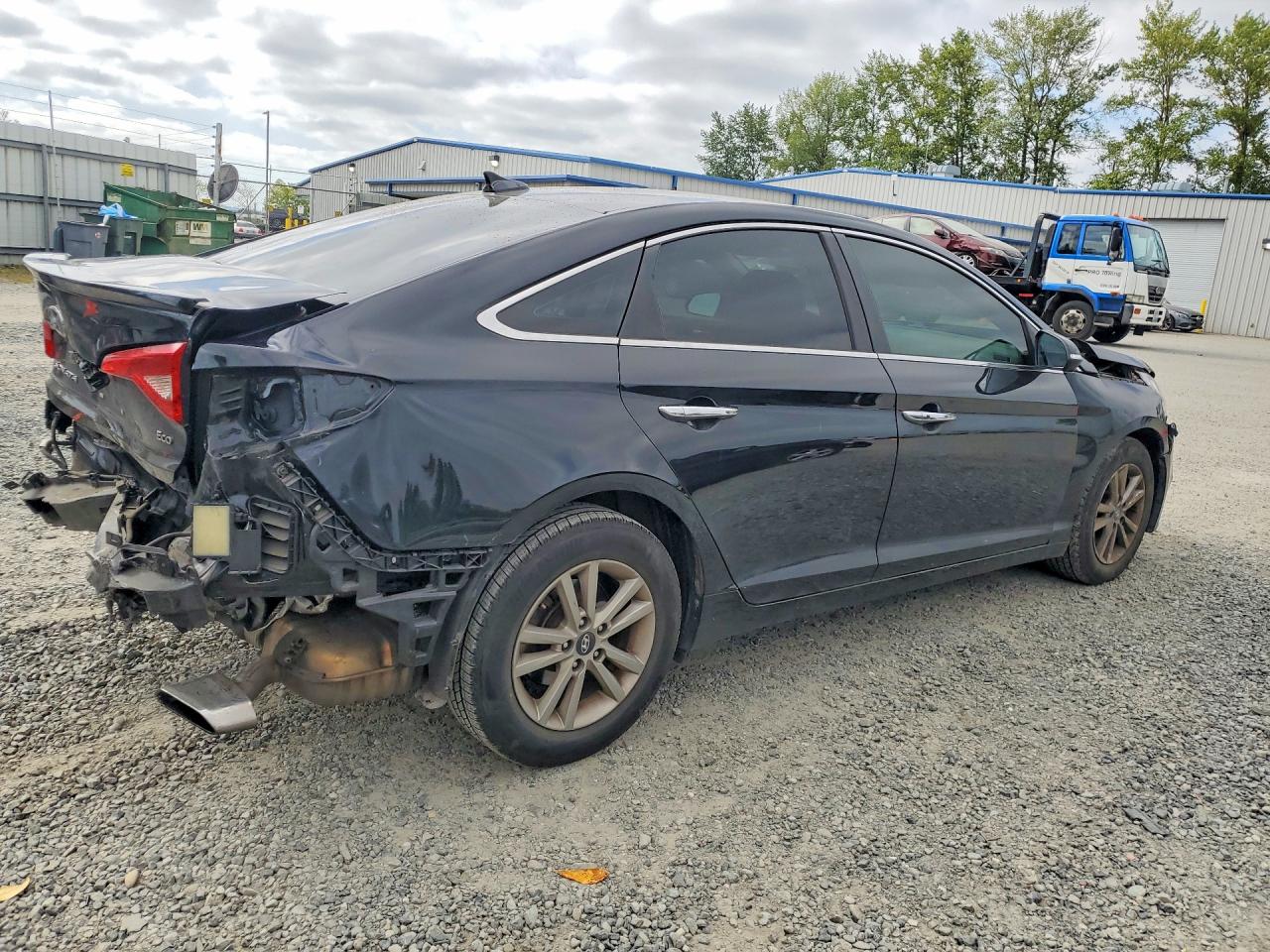 2015 Hyundai Sonata Eco Black vin: 5NPE24AA3FH111071