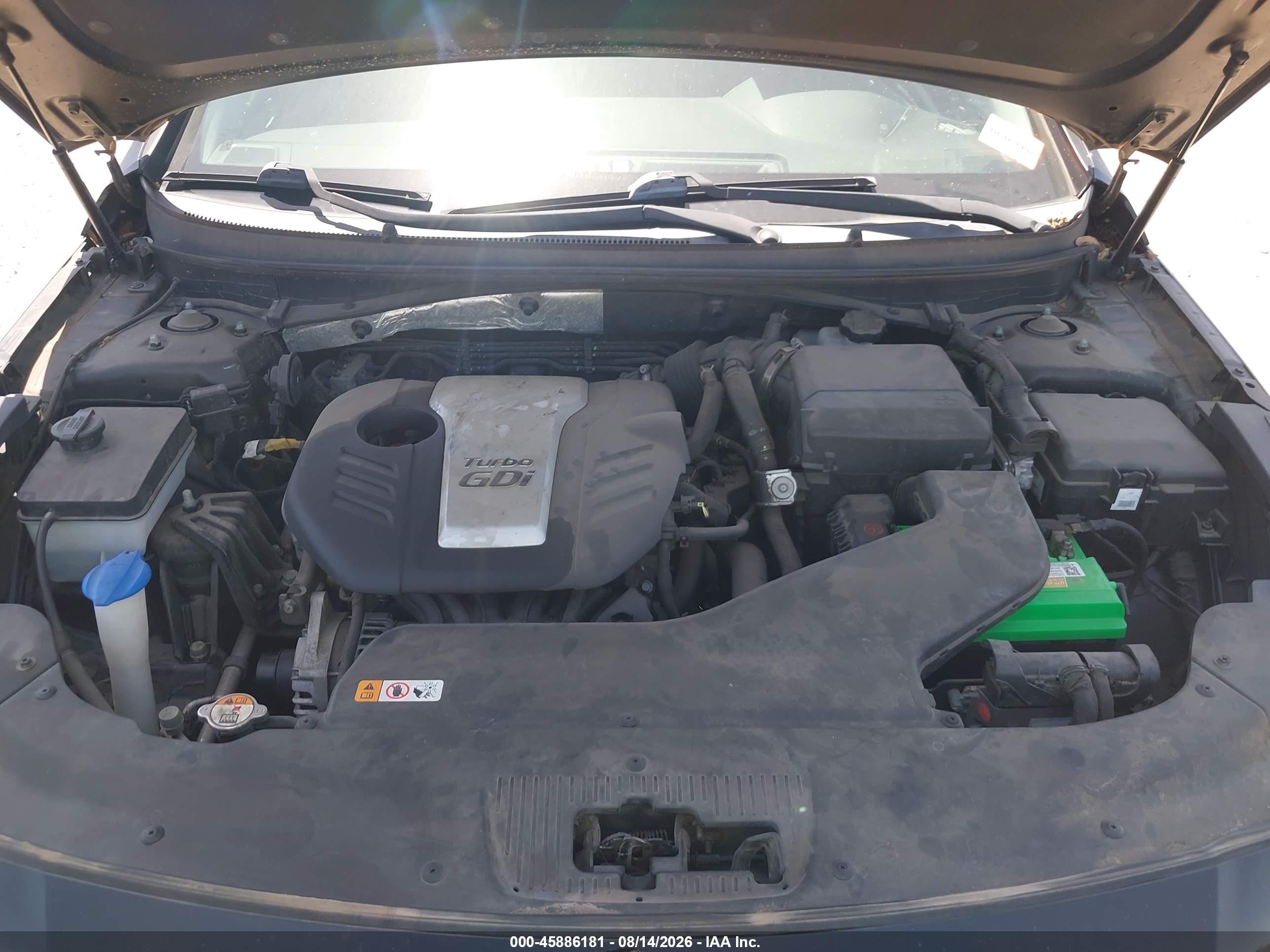 2015 Hyundai Sonata Eco Black vin: 5NPE24AA3FH113208