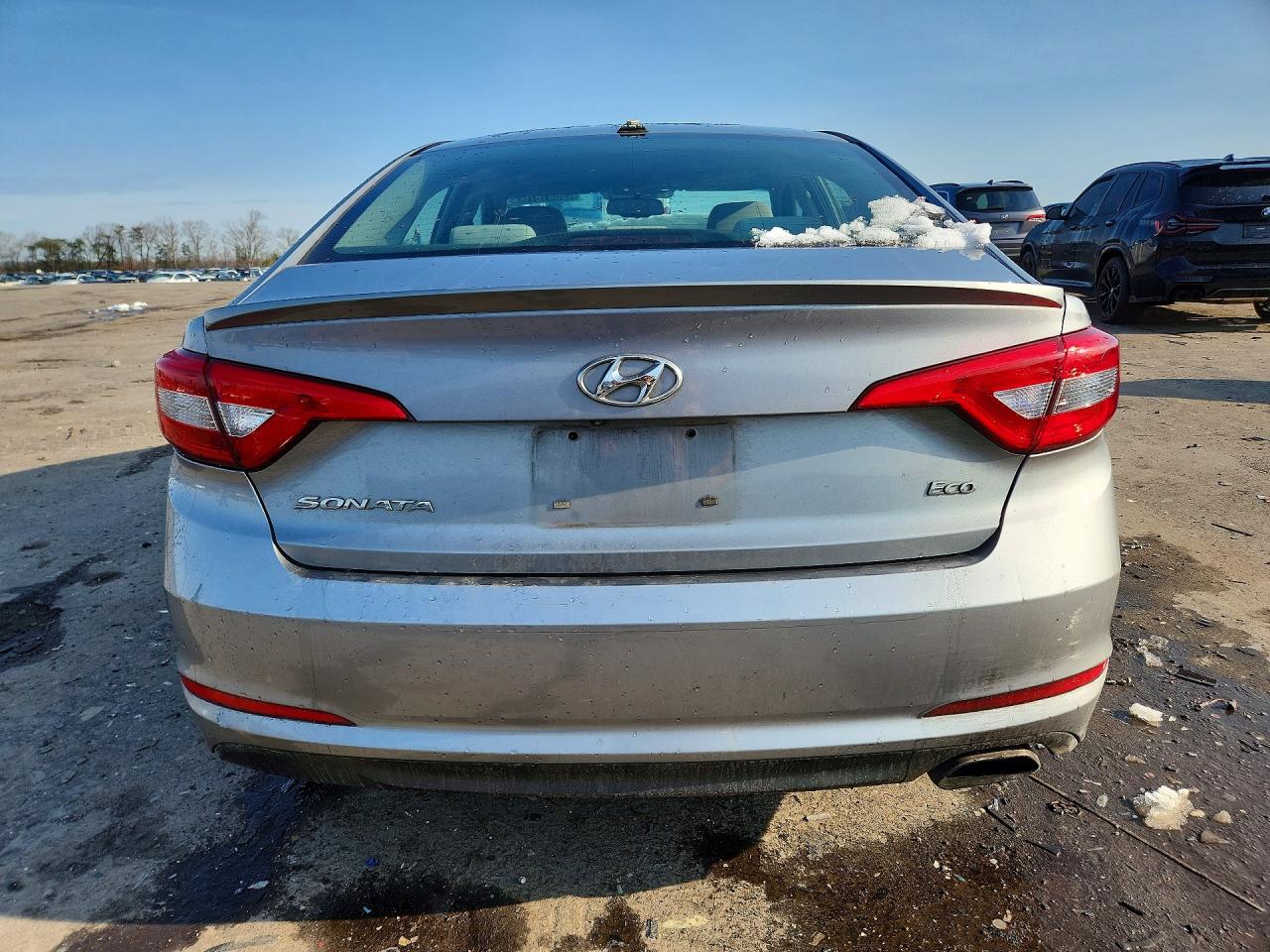 2015 Hyundai Sonata Eco Silver vin: 5NPE24AA3FH133233