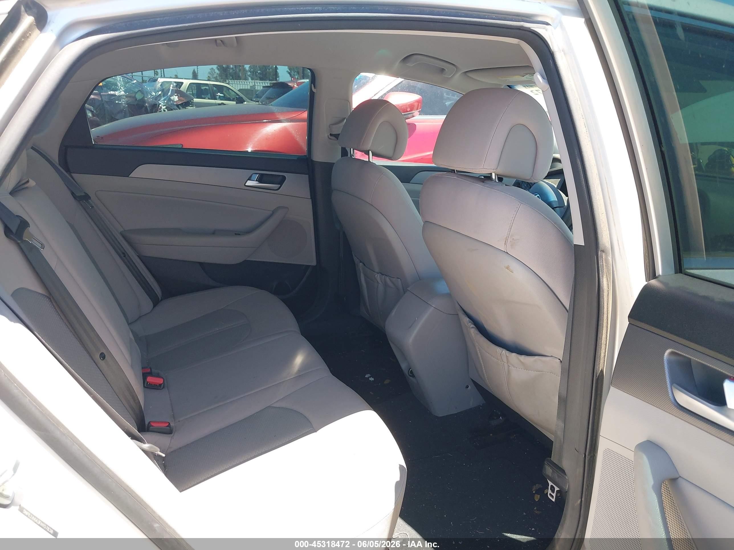 2015 Hyundai Sonata Eco Silver vin: 5NPE24AA3FH157838