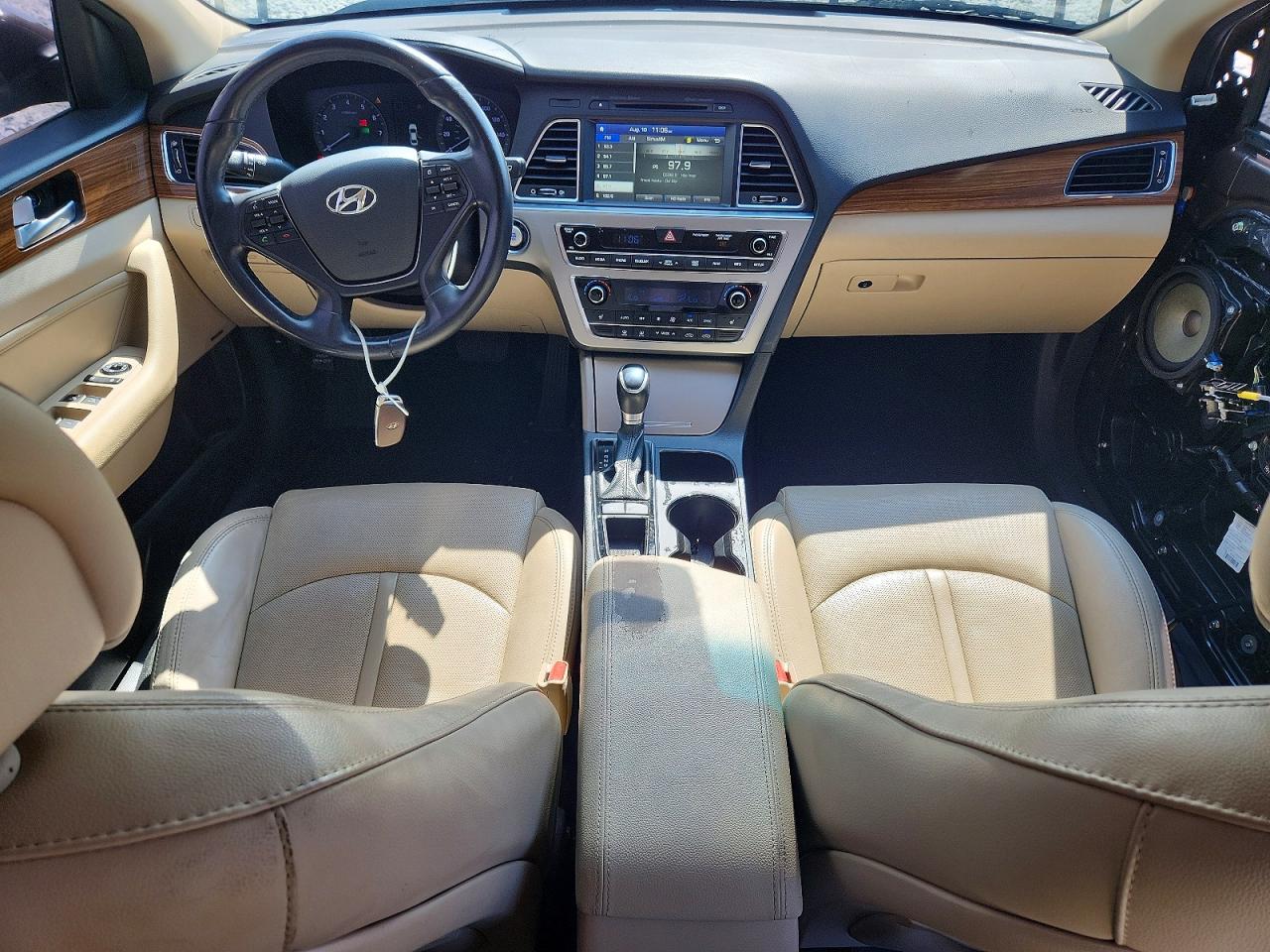 2015 Hyundai Sonata Eco Brown vin: 5NPE24AA3FH159346