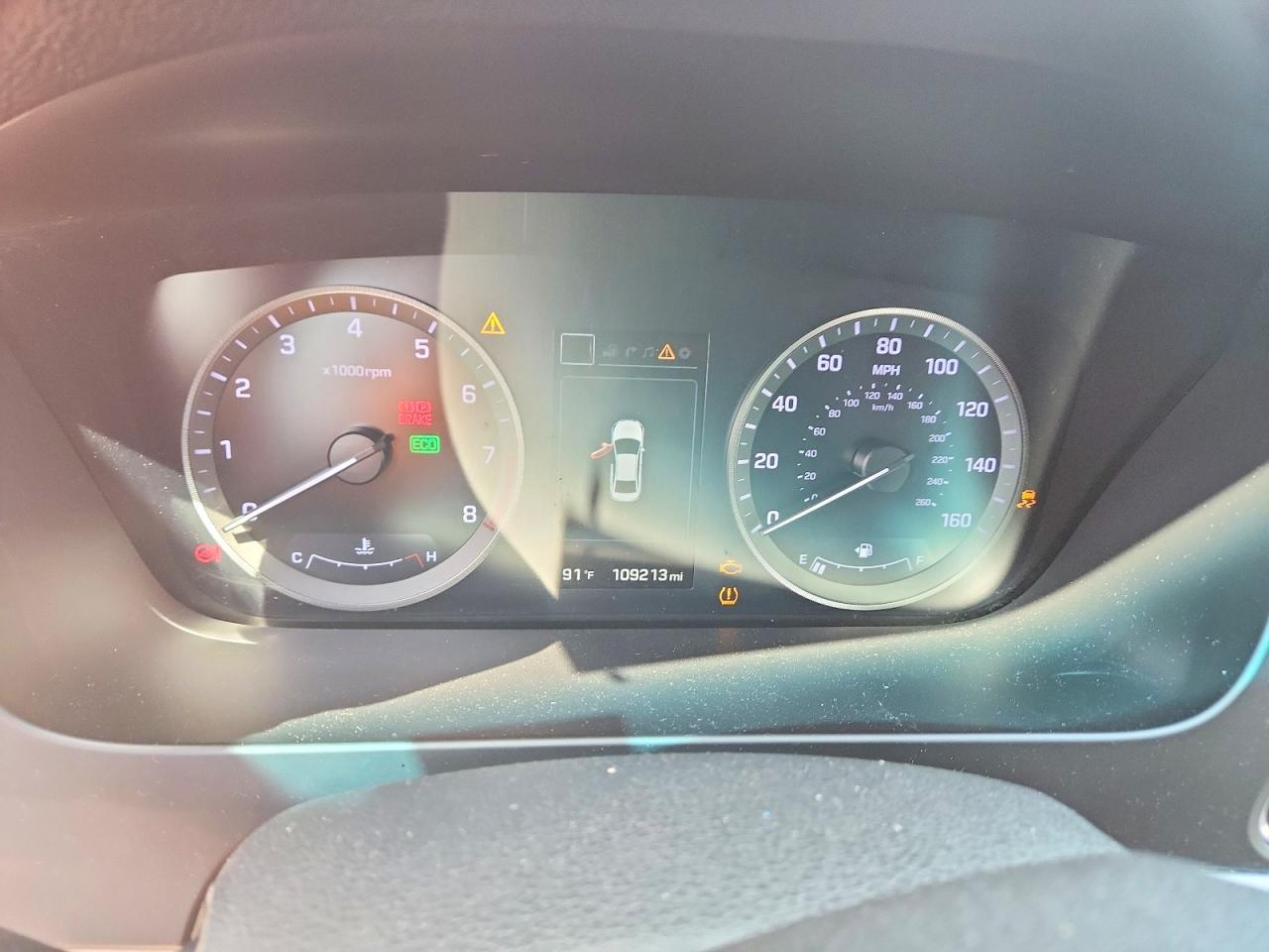 2015 Hyundai Sonata Eco Brown vin: 5NPE24AA3FH159346