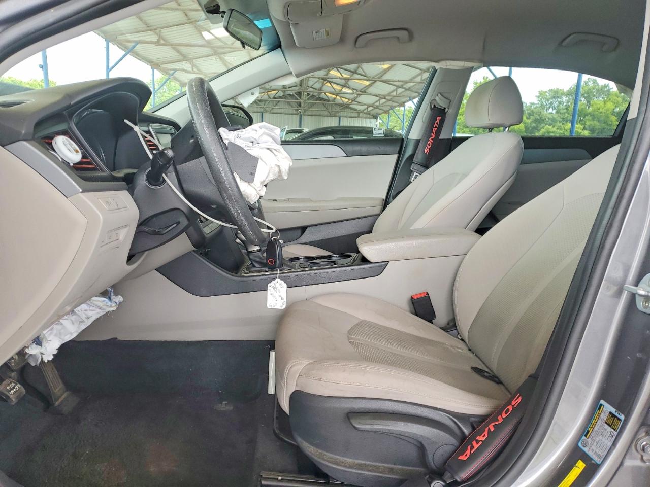 2018 Hyundai Sonata Eco Серый vin: 5NPE24AA3JH710593