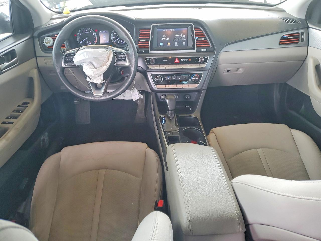 2018 Hyundai Sonata Eco Серый vin: 5NPE24AA3JH710593
