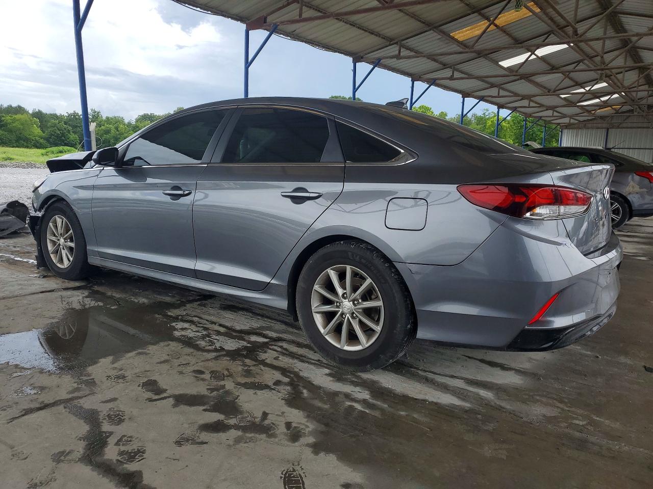 2018 Hyundai Sonata Eco Серый vin: 5NPE24AA3JH710593