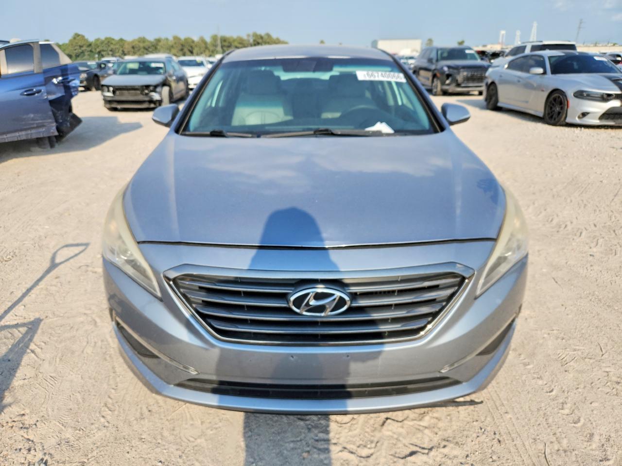 2015 Hyundai Sonata Eco Silver vin: 5NPE24AA4FH111502