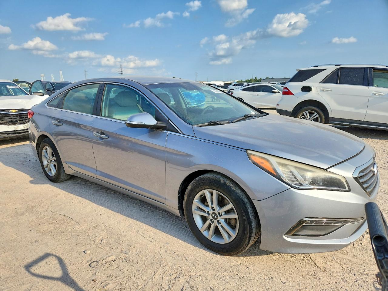 2015 Hyundai Sonata Eco Silver vin: 5NPE24AA4FH111502