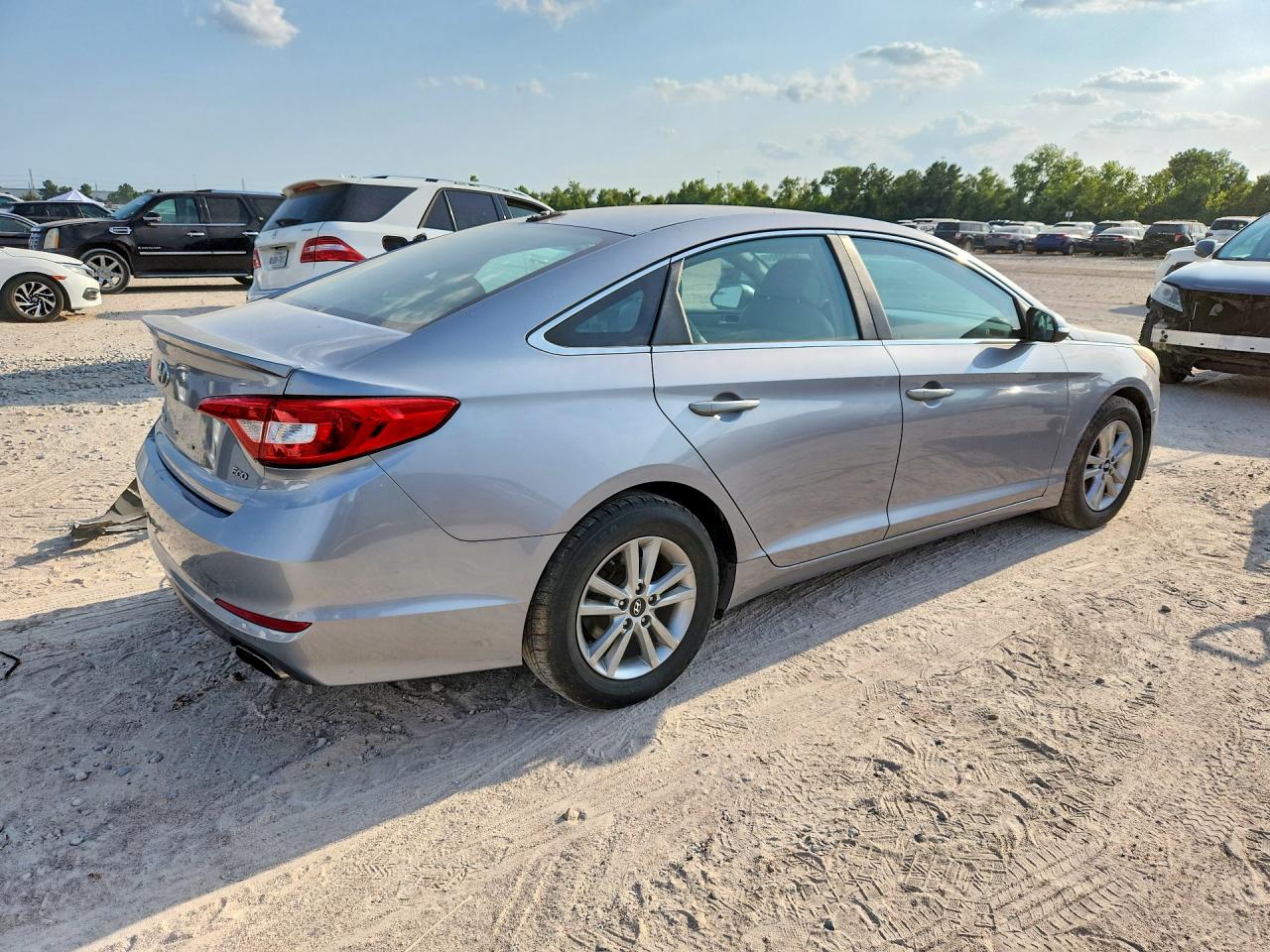 2015 Hyundai Sonata Eco Silver vin: 5NPE24AA4FH111502