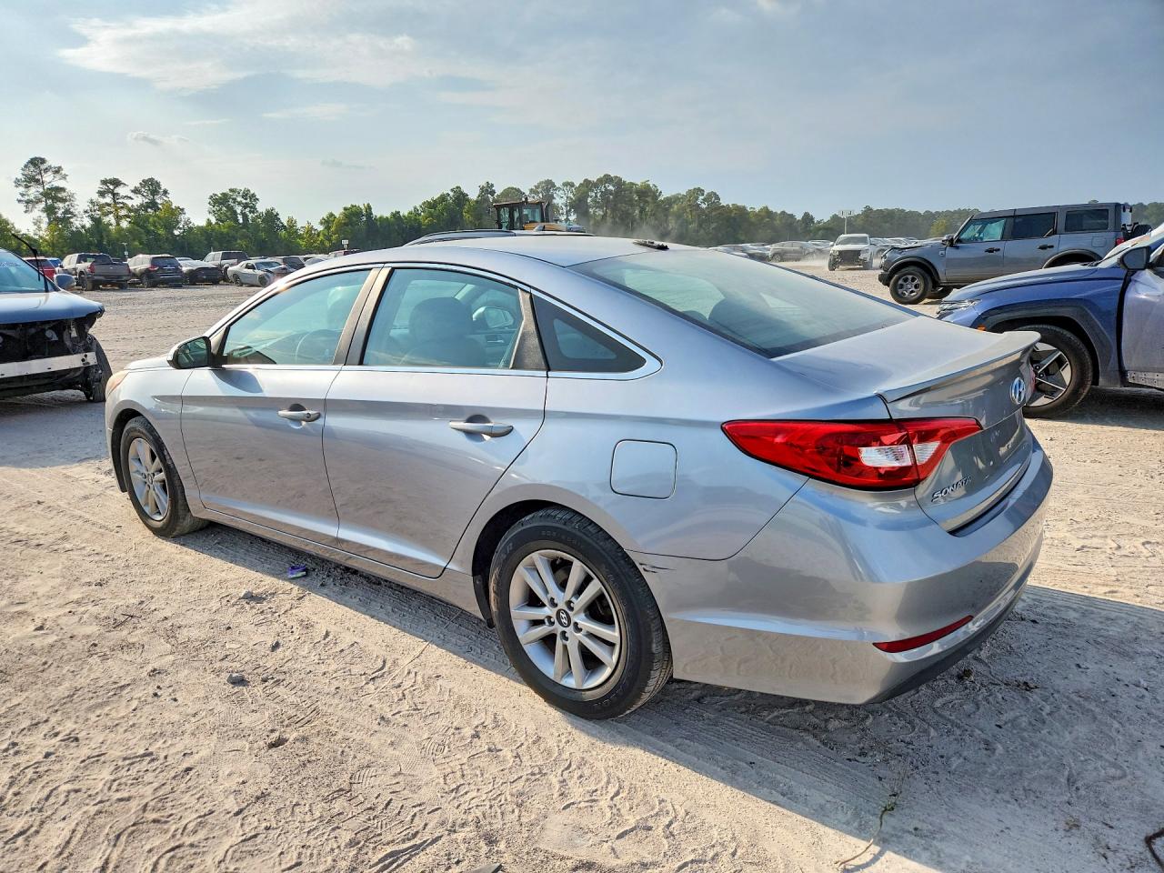 2015 Hyundai Sonata Eco Silver vin: 5NPE24AA4FH111502