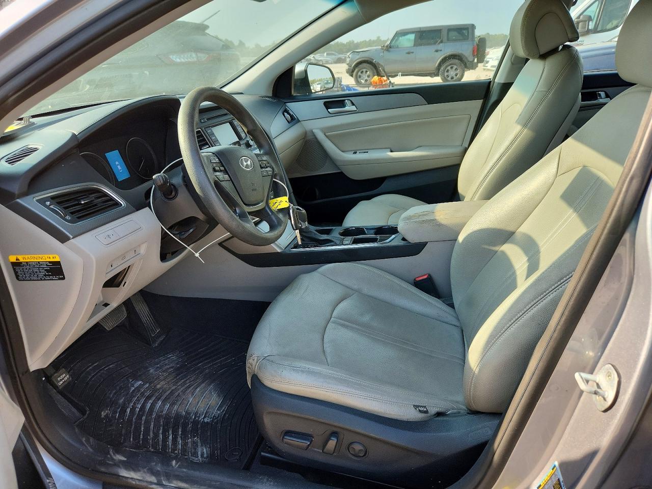 2015 Hyundai Sonata Eco Silver vin: 5NPE24AA4FH111502