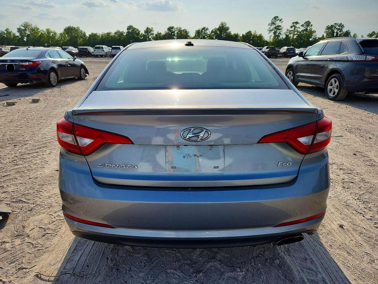2015 Hyundai Sonata Eco Silver vin: 5NPE24AA4FH111502