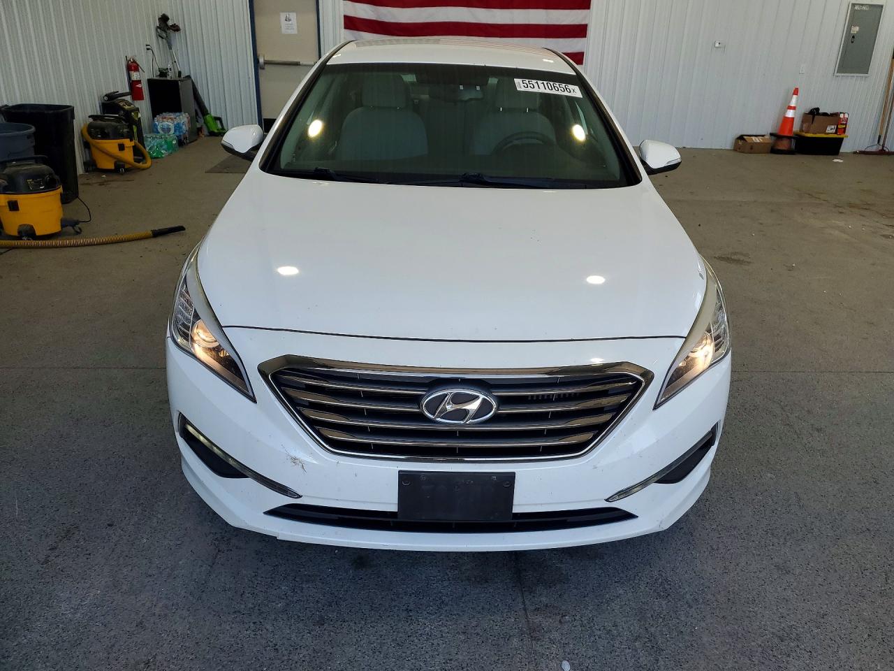2015 Hyundai Sonata Eco White vin: 5NPE24AA4FH173658