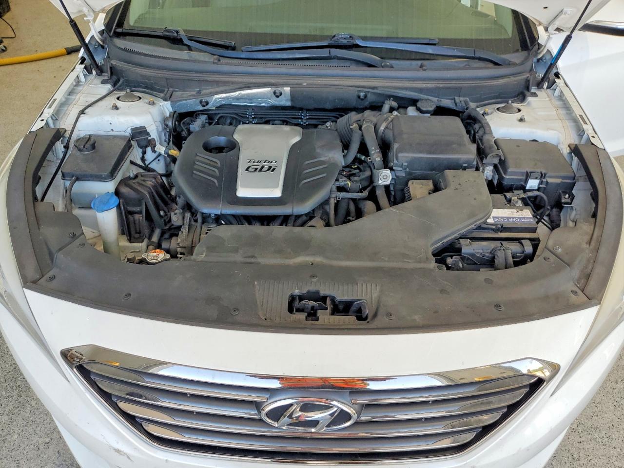 2015 Hyundai Sonata Eco White vin: 5NPE24AA4FH173658