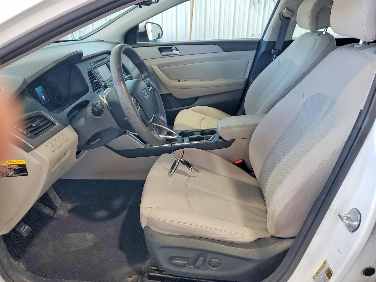 2015 Hyundai Sonata Eco White vin: 5NPE24AA4FH173658
