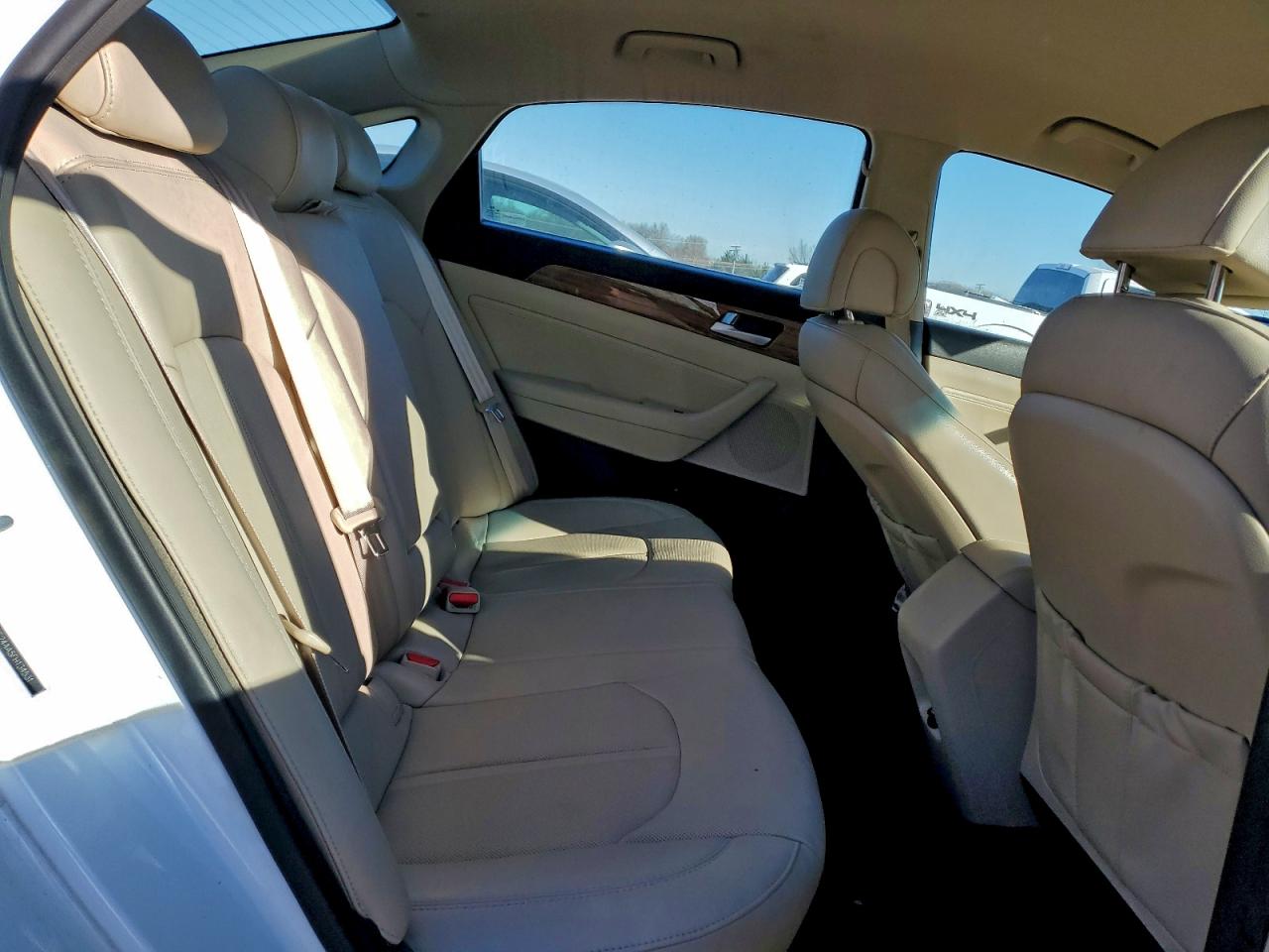 2015 Hyundai Sonata Eco White vin: 5NPE24AA5FH134531