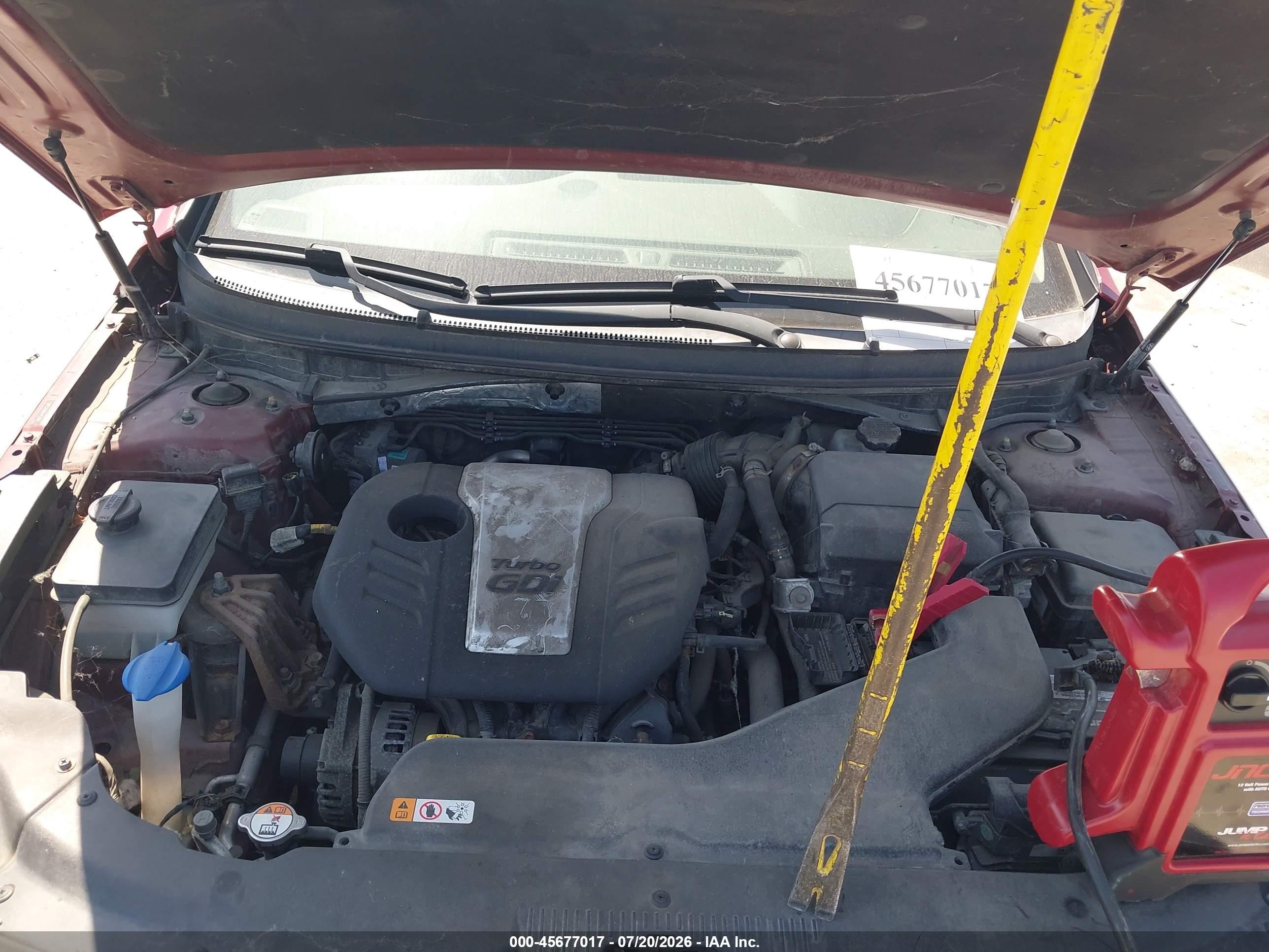 2015 Hyundai Sonata Eco Red vin: 5NPE24AA5FH153810
