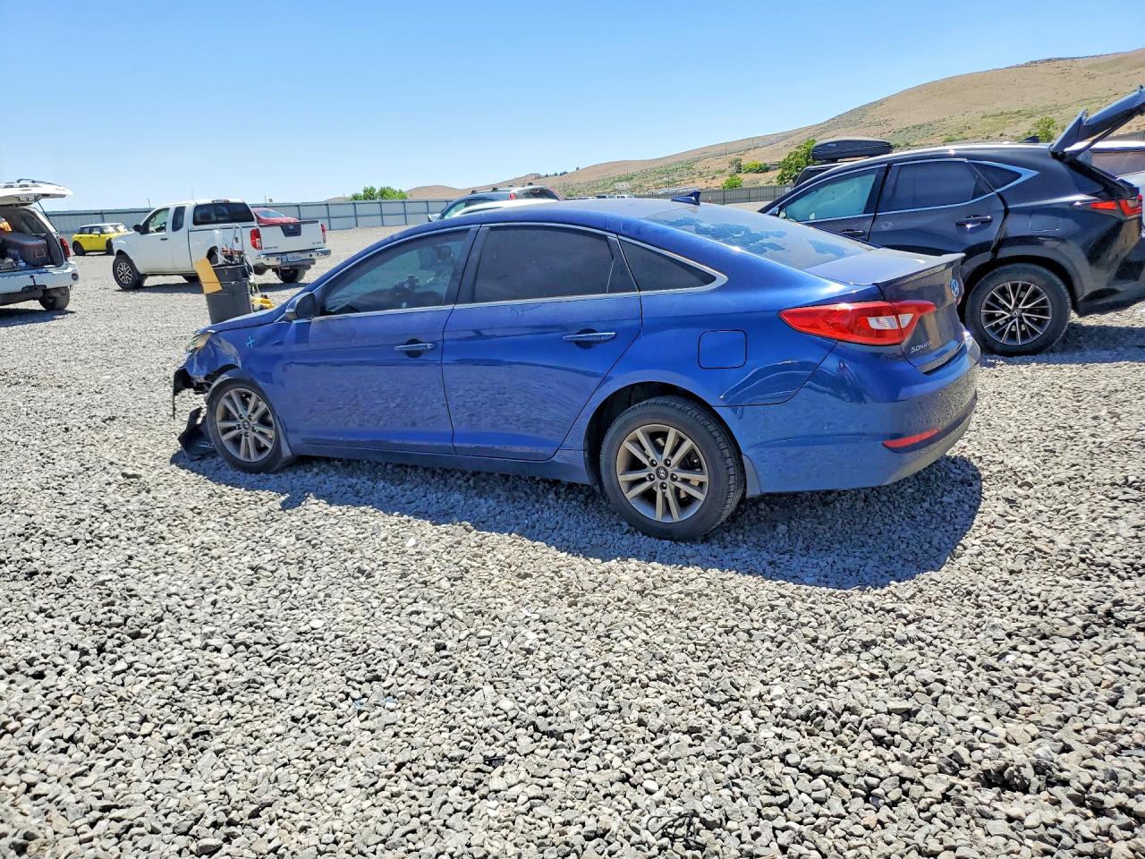 2015 Hyundai Sonata Eco Blue vin: 5NPE24AA5FH198441