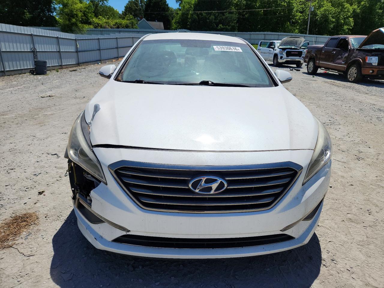 2016 Hyundai Sonata Eco White vin: 5NPE24AA5GH423815