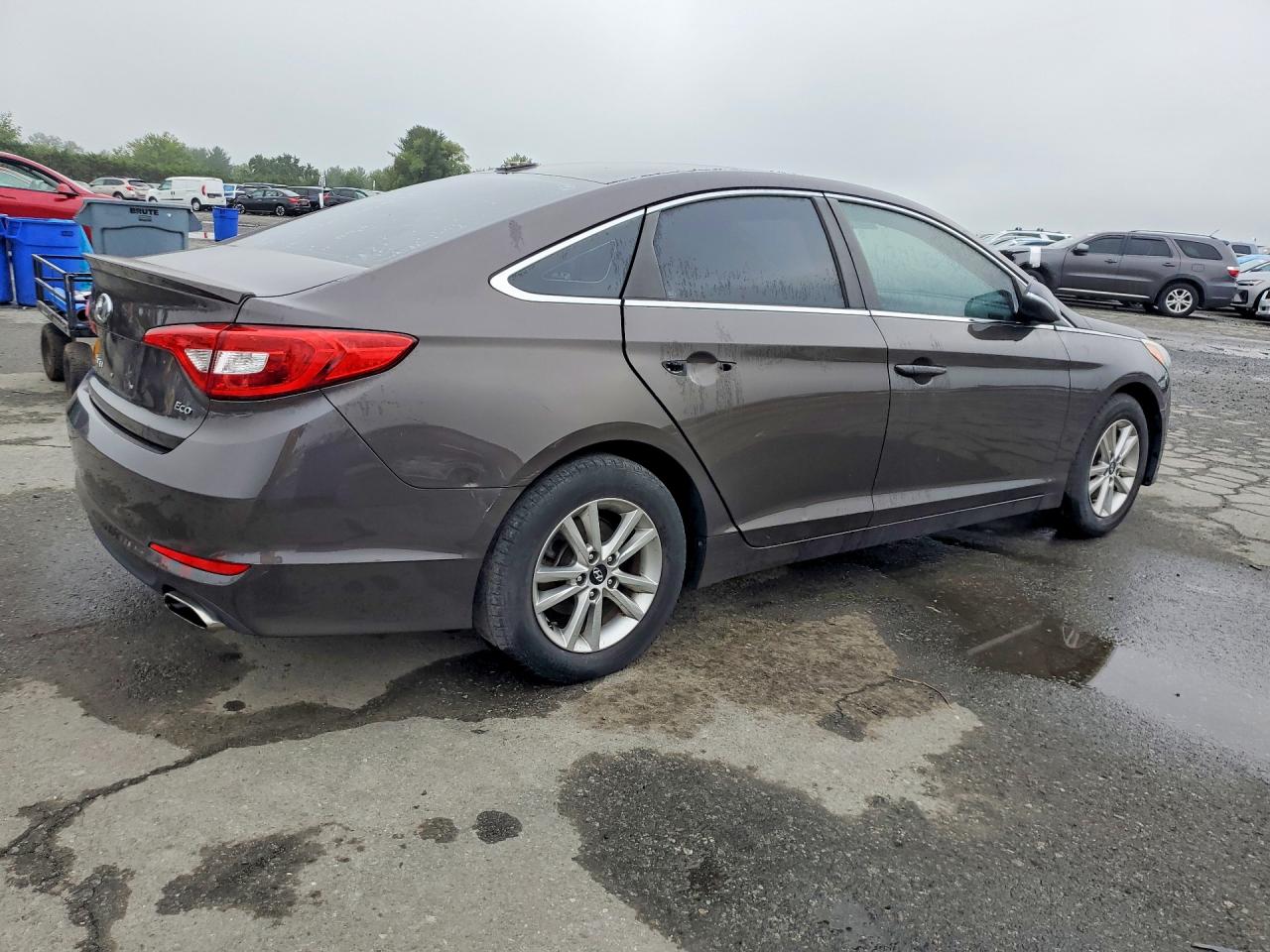 2015 Hyundai Sonata Eco Gray vin: 5NPE24AA6FH110707