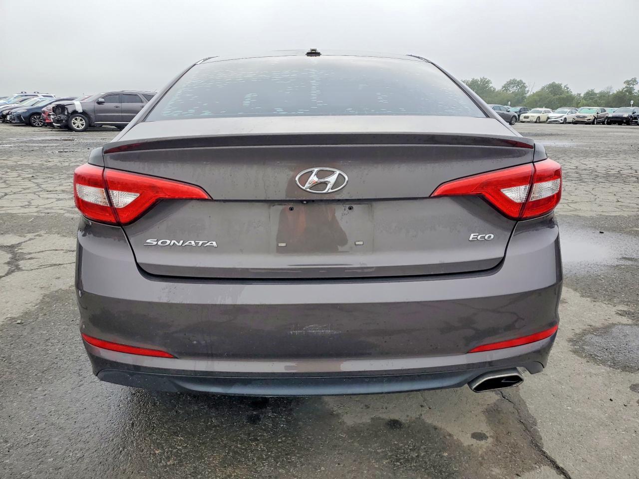 2015 Hyundai Sonata Eco Gray vin: 5NPE24AA6FH110707