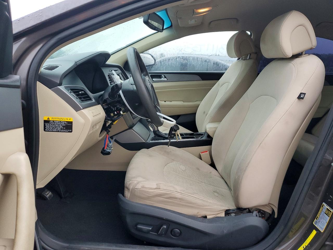 2015 Hyundai Sonata Eco Gray vin: 5NPE24AA6FH110707