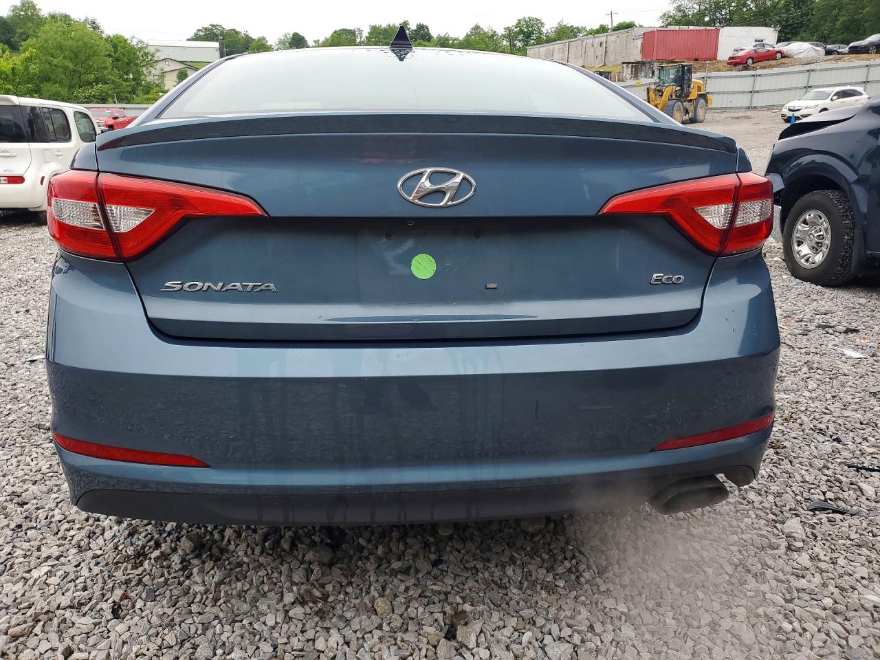 2015 Hyundai Sonata Eco Blue vin: 5NPE24AA6FH125630