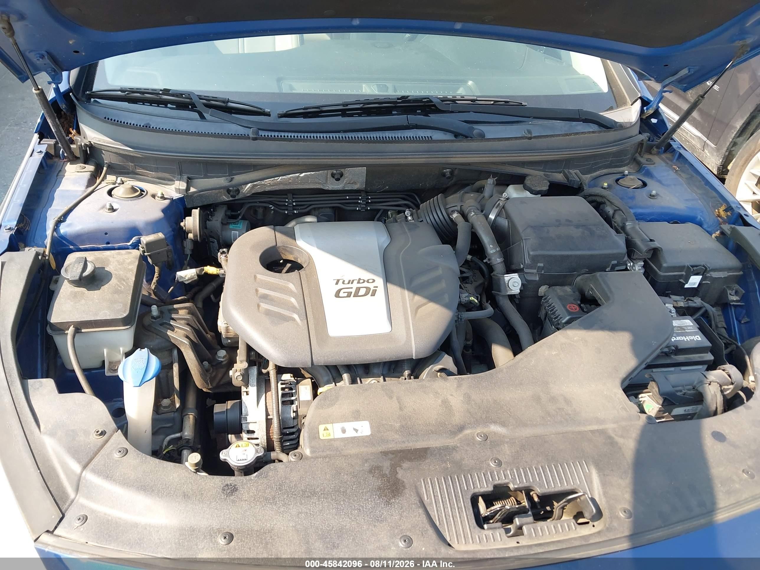 2015 Hyundai Sonata Eco Blue vin: 5NPE24AA6FH152701