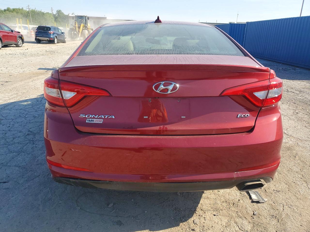2015 Hyundai Sonata Eco Maroon vin: 5NPE24AA6FH222097