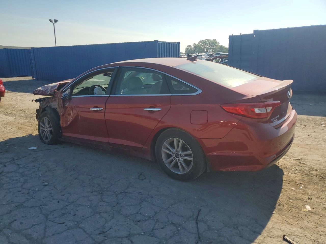2015 Hyundai Sonata Eco Maroon vin: 5NPE24AA6FH222097