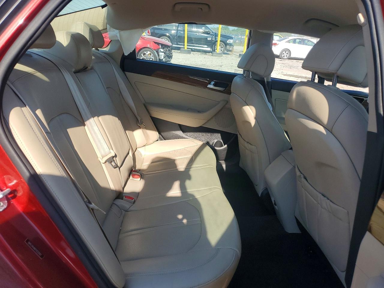 2015 Hyundai Sonata Eco Maroon vin: 5NPE24AA6FH222097