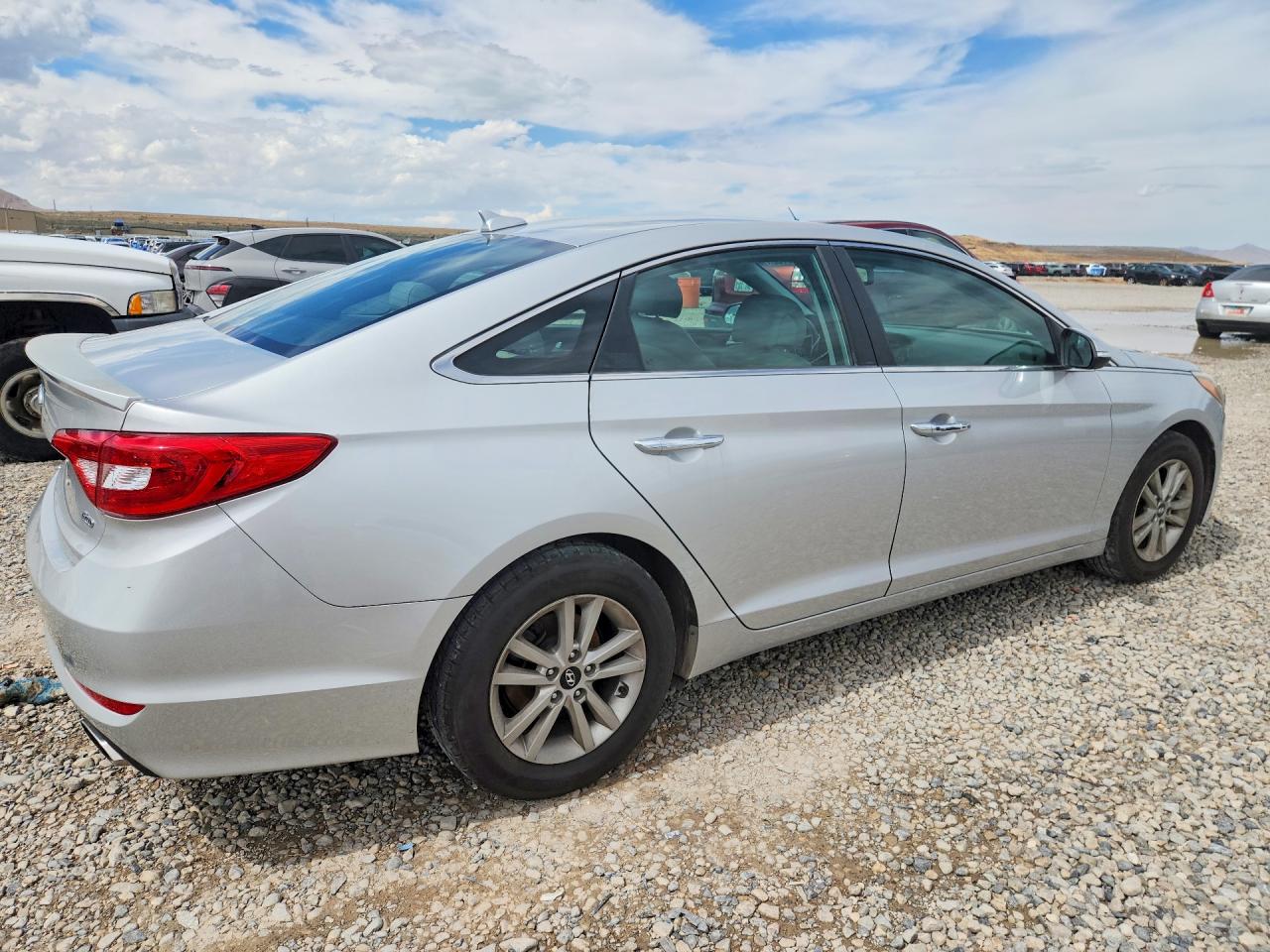 2015 Hyundai Sonata Eco Silver vin: 5NPE24AA7FH195721