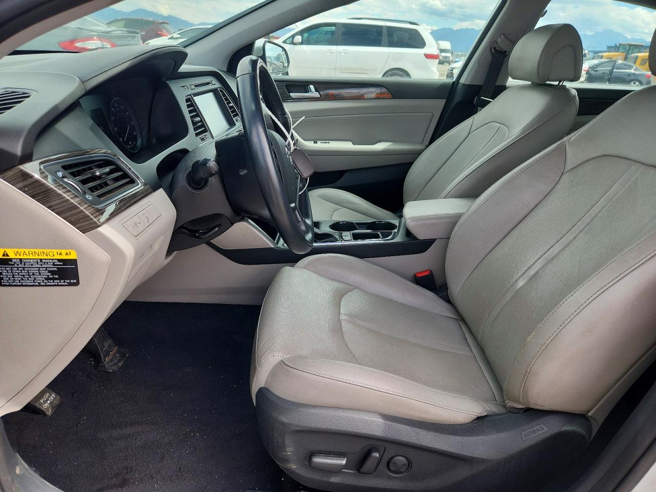 2015 Hyundai Sonata Eco Silver vin: 5NPE24AA7FH195721
