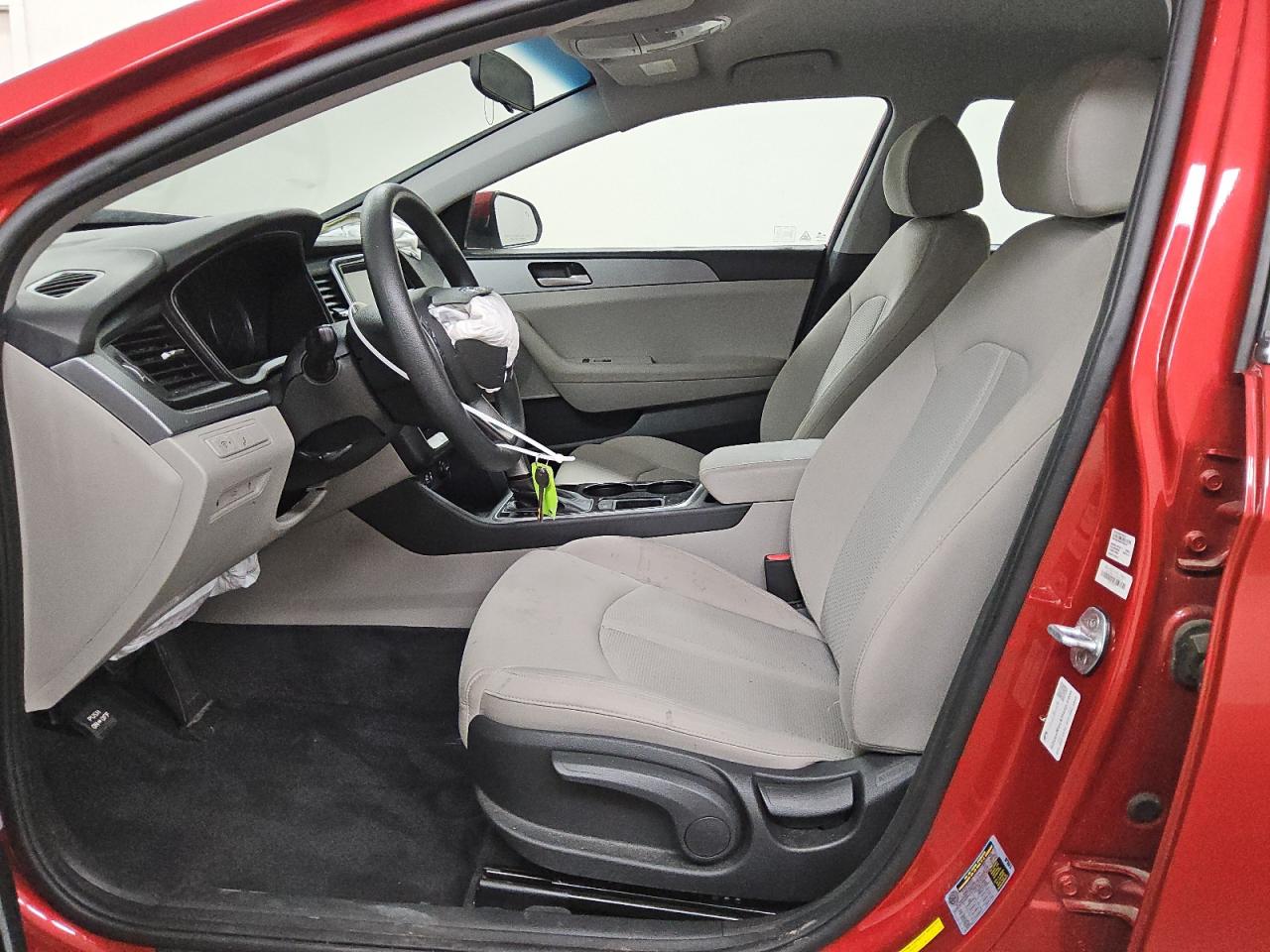 2018 Hyundai Sonata Eco Red vin: 5NPE24AA7JH701850 Damage: Airbag - Front Left, Deployed, Replacement Required
