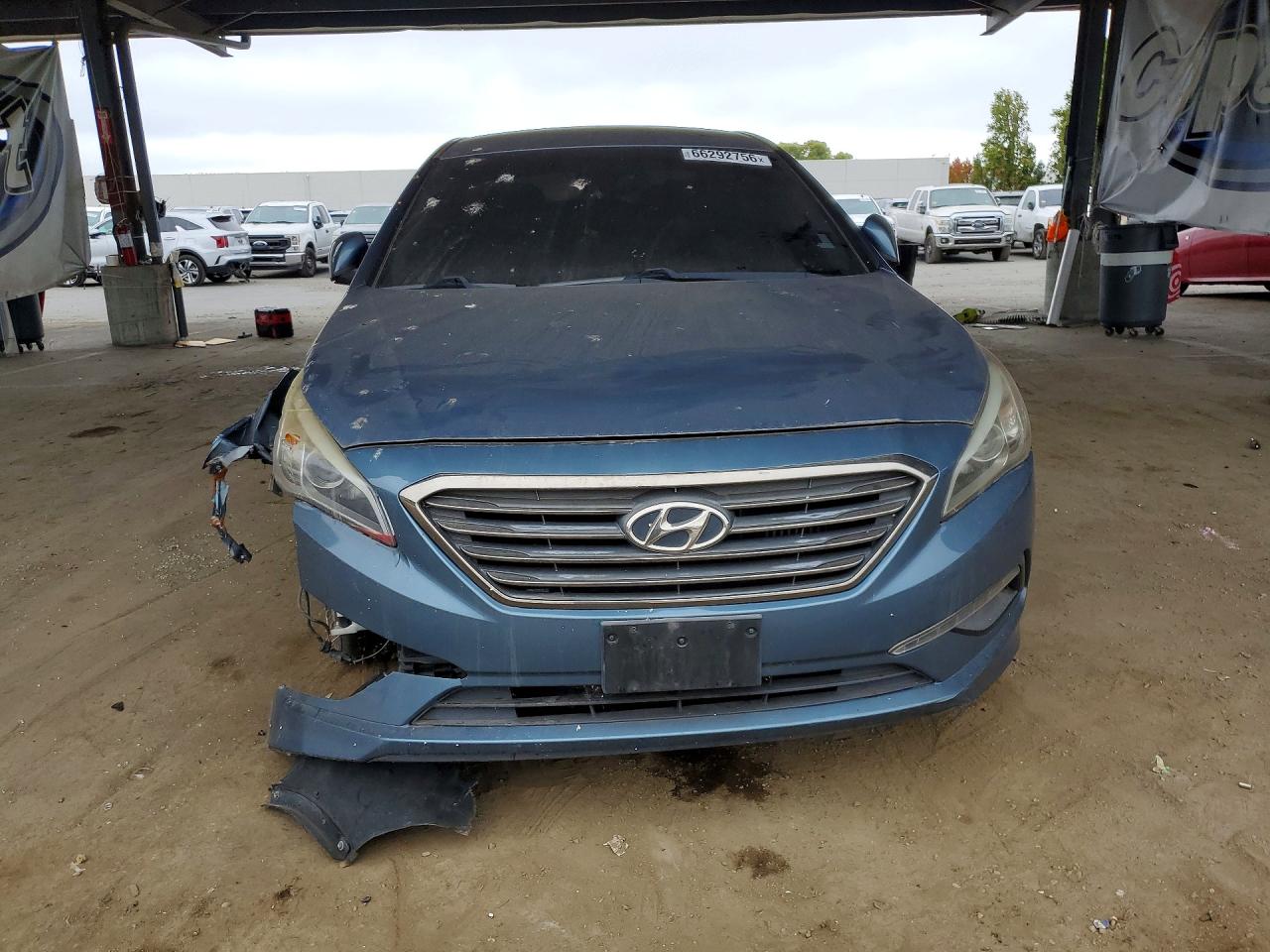 2015 Hyundai Sonata Eco Gray vin: 5NPE24AA8FH144132