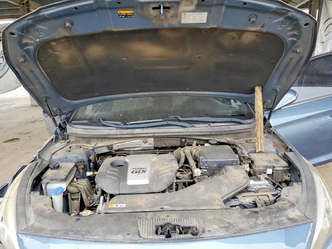 2015 Hyundai Sonata Eco Gray vin: 5NPE24AA8FH144132