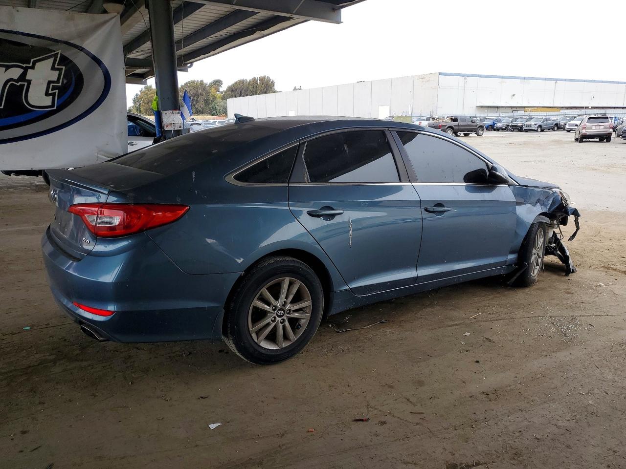 2015 Hyundai Sonata Eco Gray vin: 5NPE24AA8FH144132