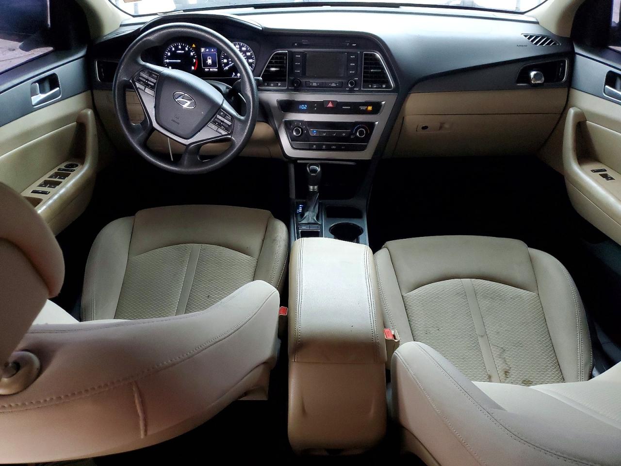 2015 Hyundai Sonata Eco Gray vin: 5NPE24AA8FH144132
