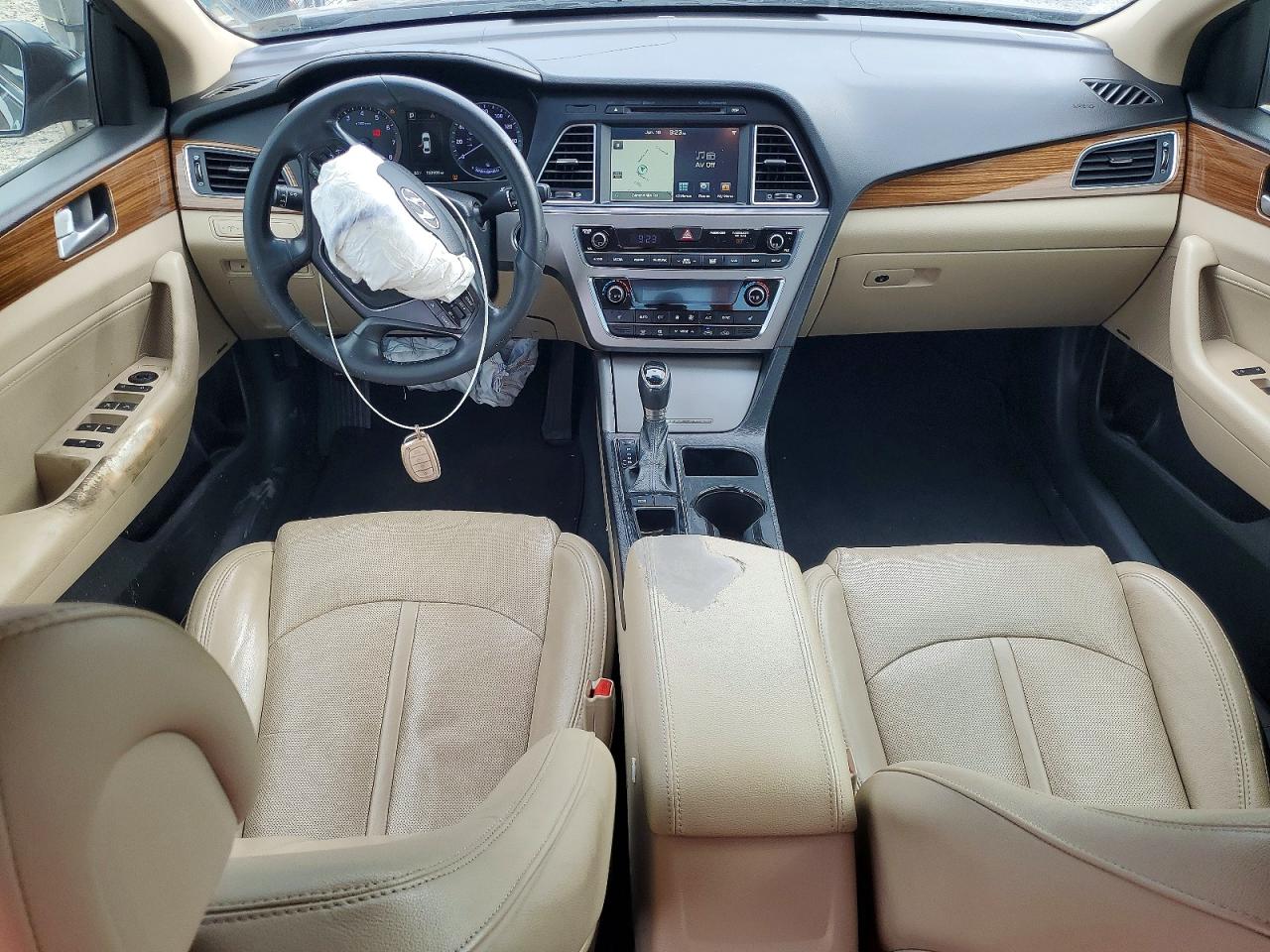 2015 Hyundai Sonata Eco Gray vin: 5NPE24AA9FH152529