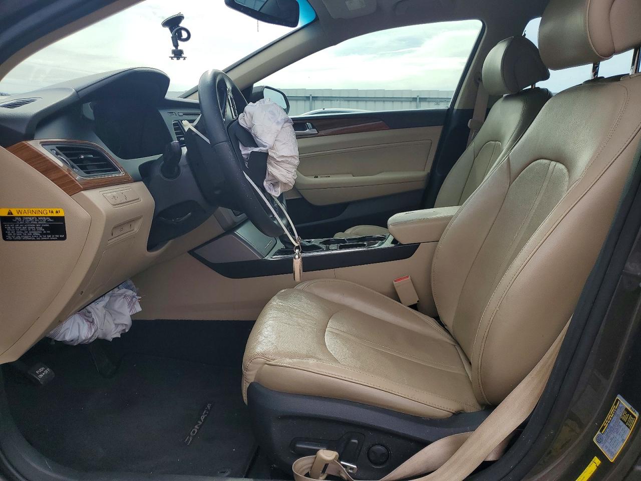 2015 Hyundai Sonata Eco Gray vin: 5NPE24AA9FH152529