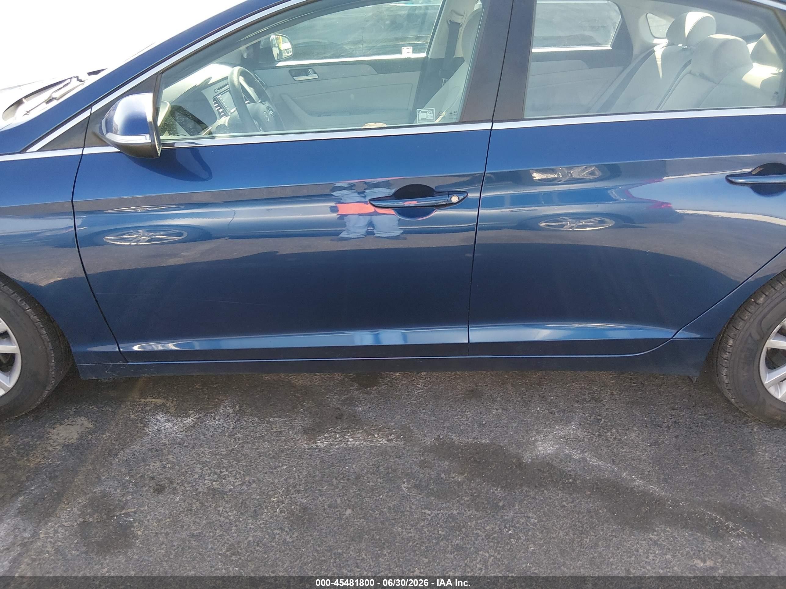 2015 Hyundai Sonata Eco Blue vin: 5NPE24AA9FH242652