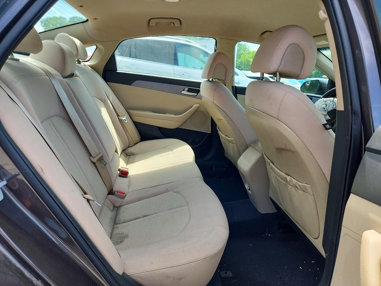 2017 Hyundai Sonata Eco Brown vin: 5NPE24AA9HH447472