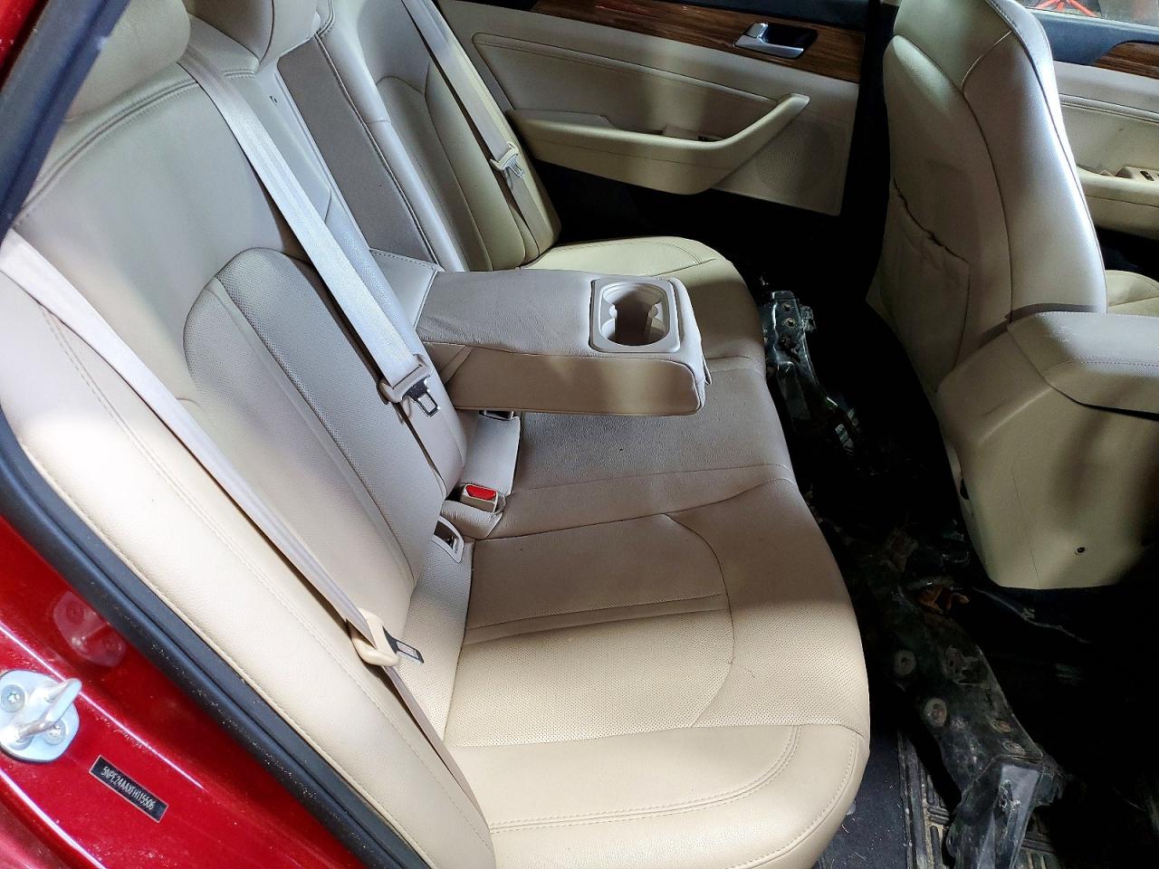 2015 Hyundai Sonata Eco Бордовый vin: 5NPE24AAXFH115506