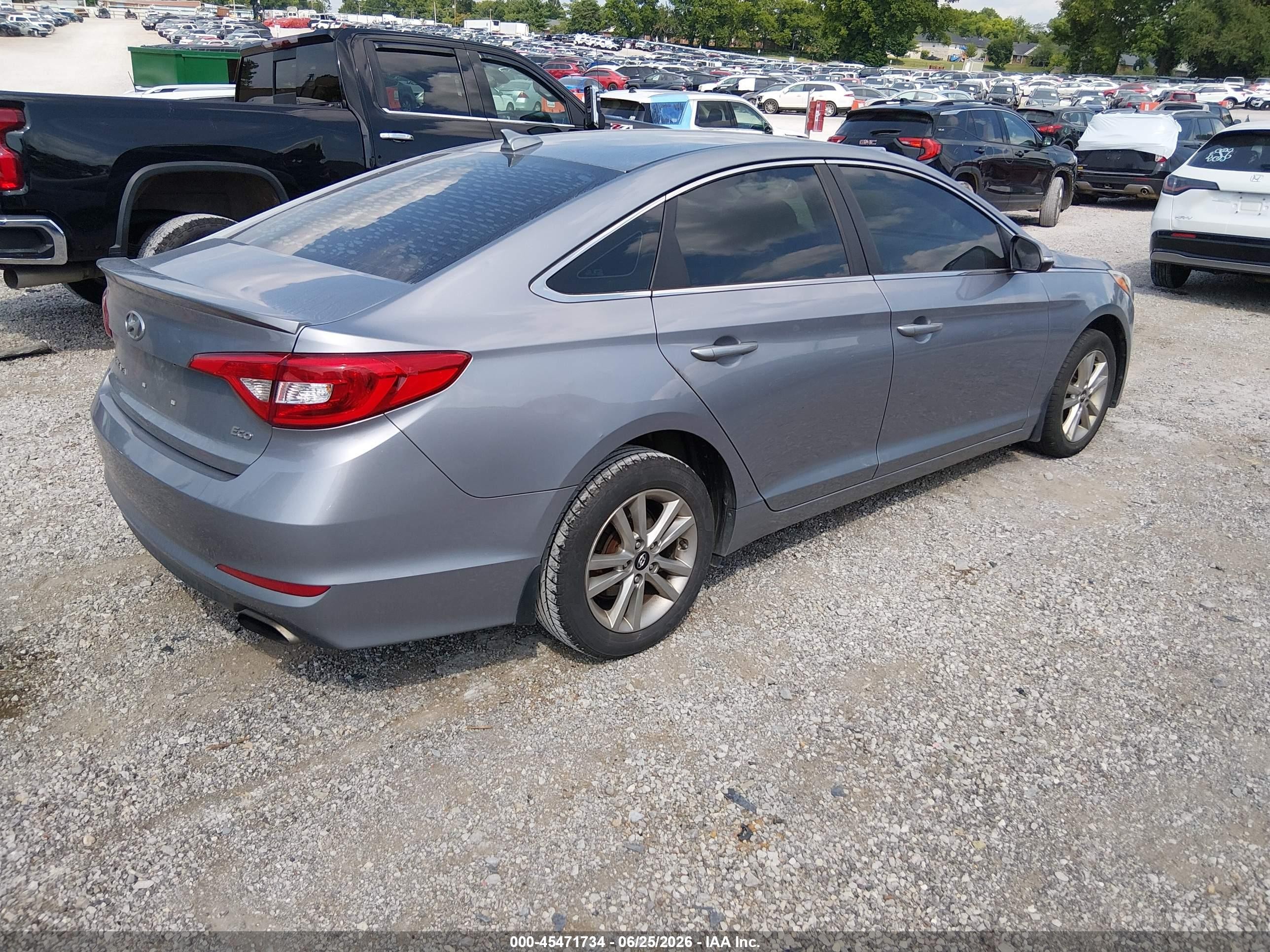 2015 Hyundai Sonata Eco Silver vin: 5NPE24AAXFH172465