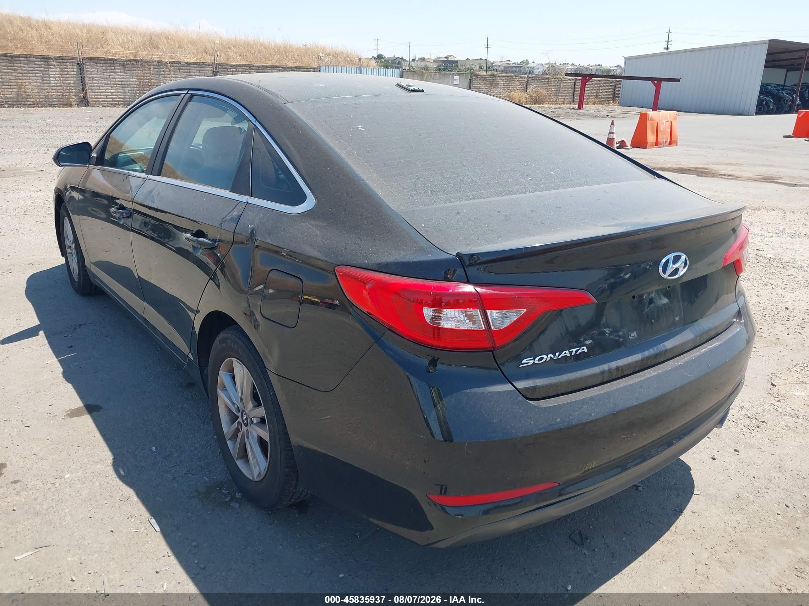 2015 Hyundai Sonata Se Black vin: 5NPE24AF0FH002336