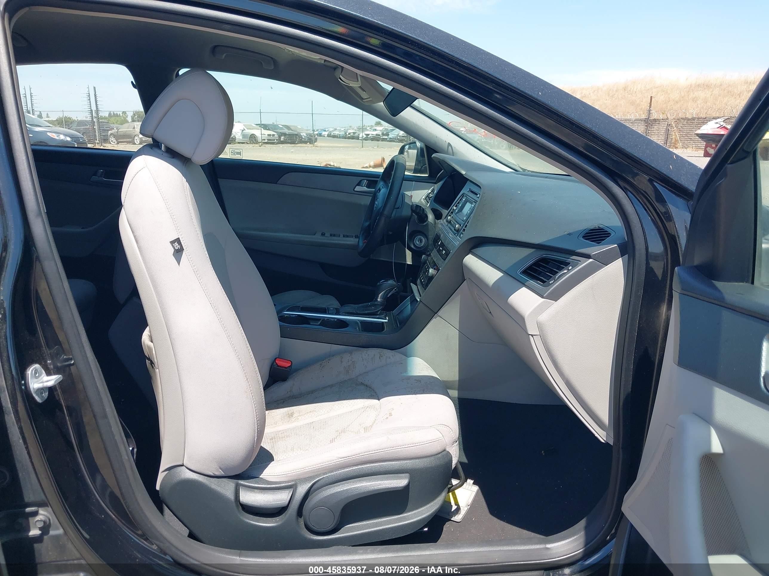 2015 Hyundai Sonata Se Black vin: 5NPE24AF0FH002336
