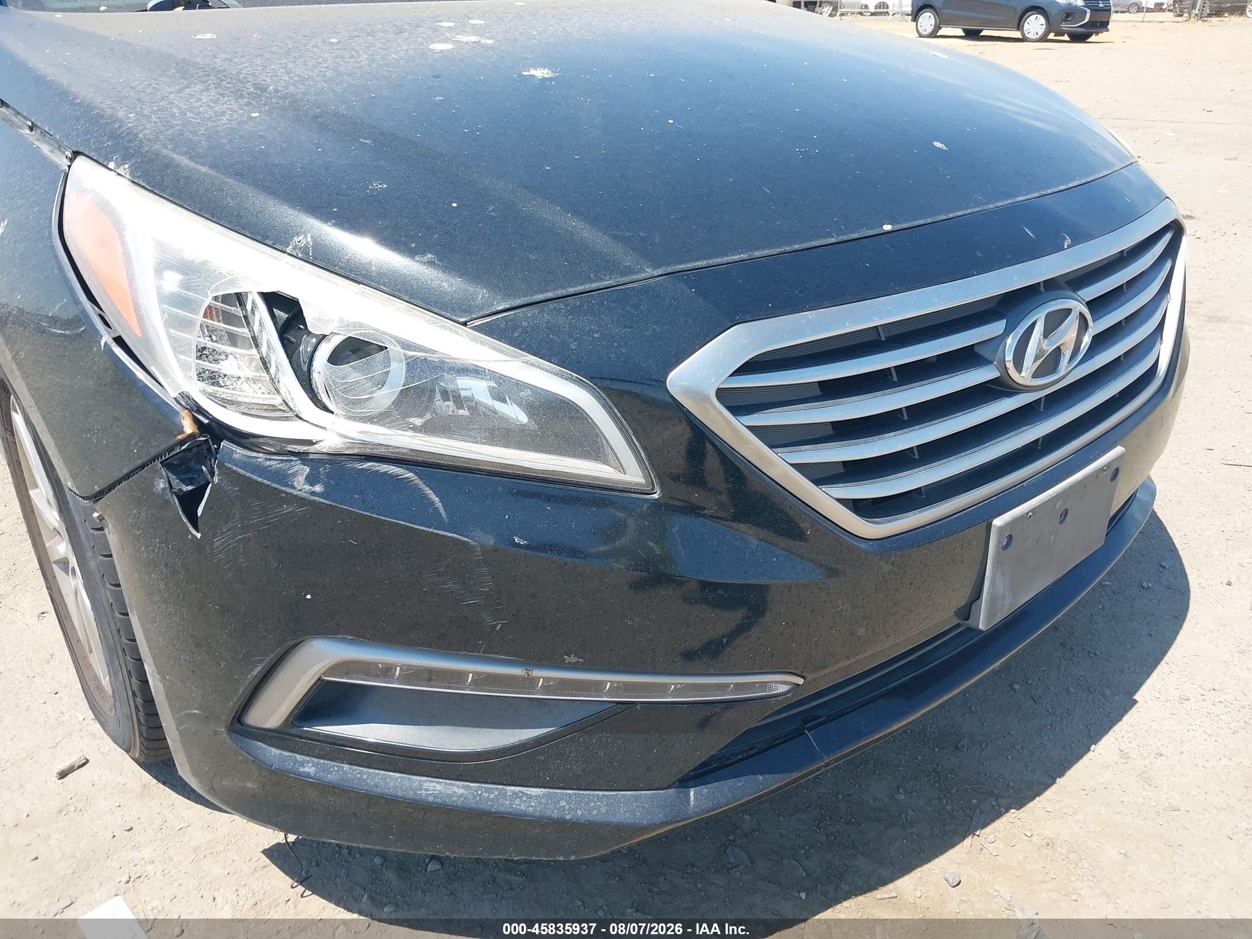 2015 Hyundai Sonata Se Black vin: 5NPE24AF0FH002336
