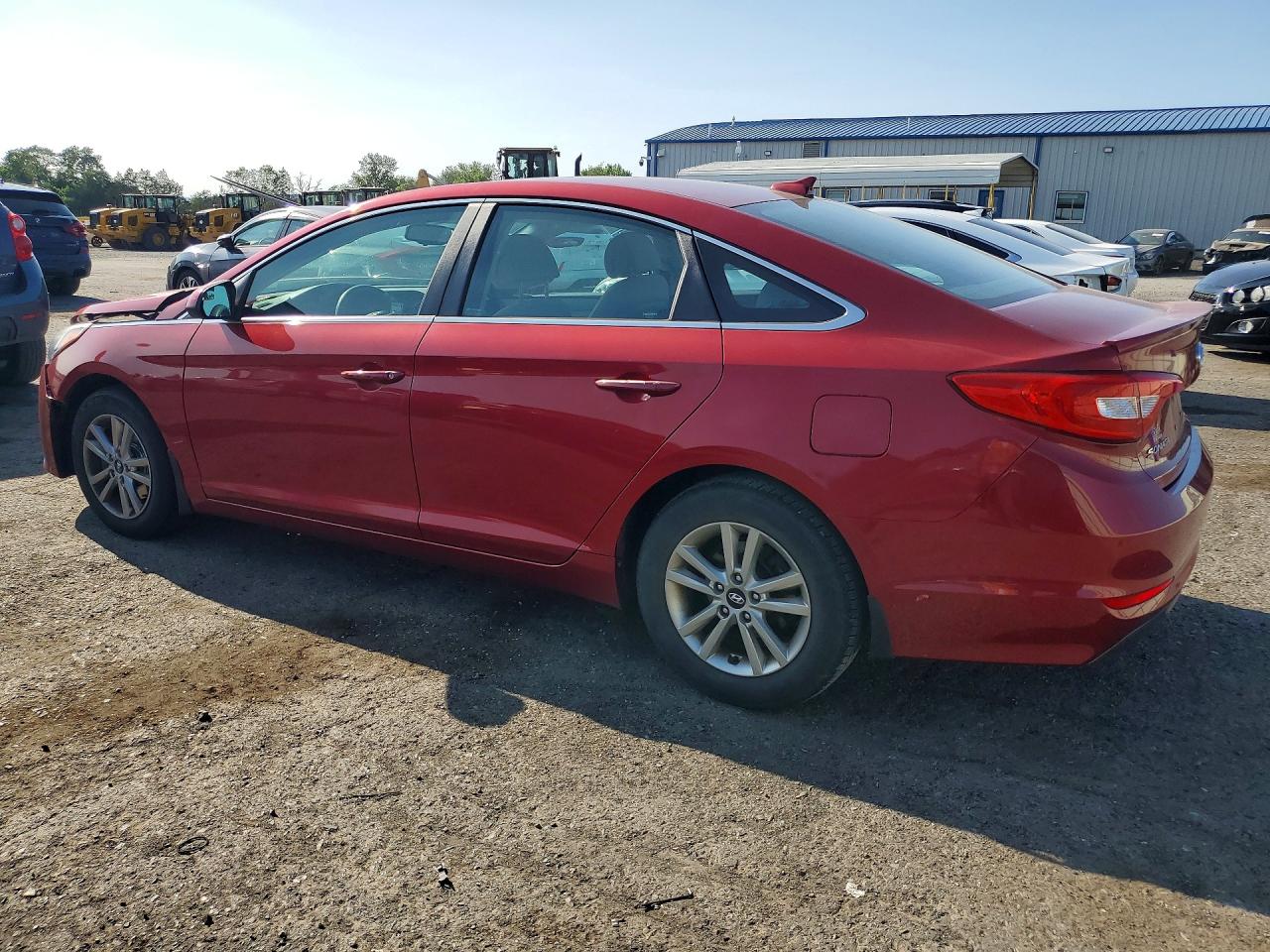 2015 Hyundai Sonata Se Red vin: 5NPE24AF0FH008475