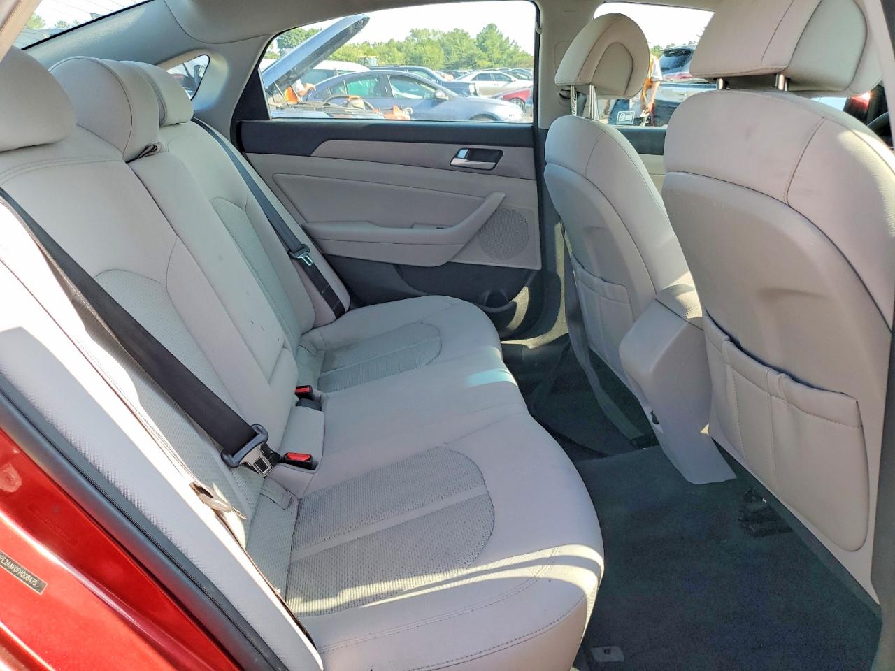 2015 Hyundai Sonata Se Red vin: 5NPE24AF0FH008475