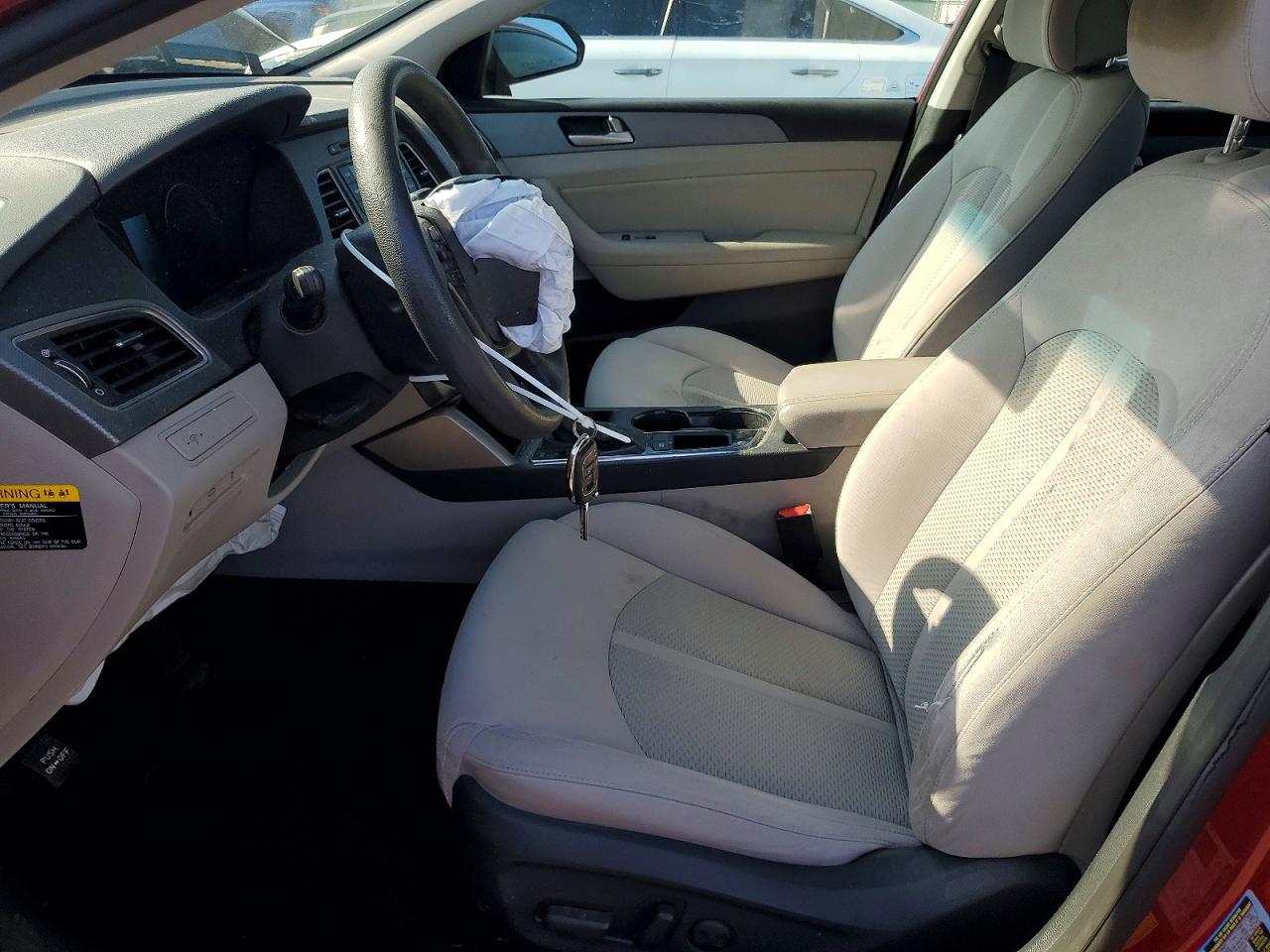 2015 Hyundai Sonata Se Red vin: 5NPE24AF0FH008475